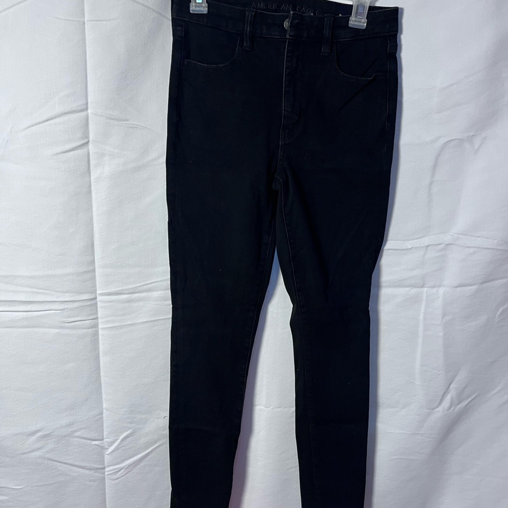 American Eagle Outfitters Black Skinny Jeans - Picture 3 of 7